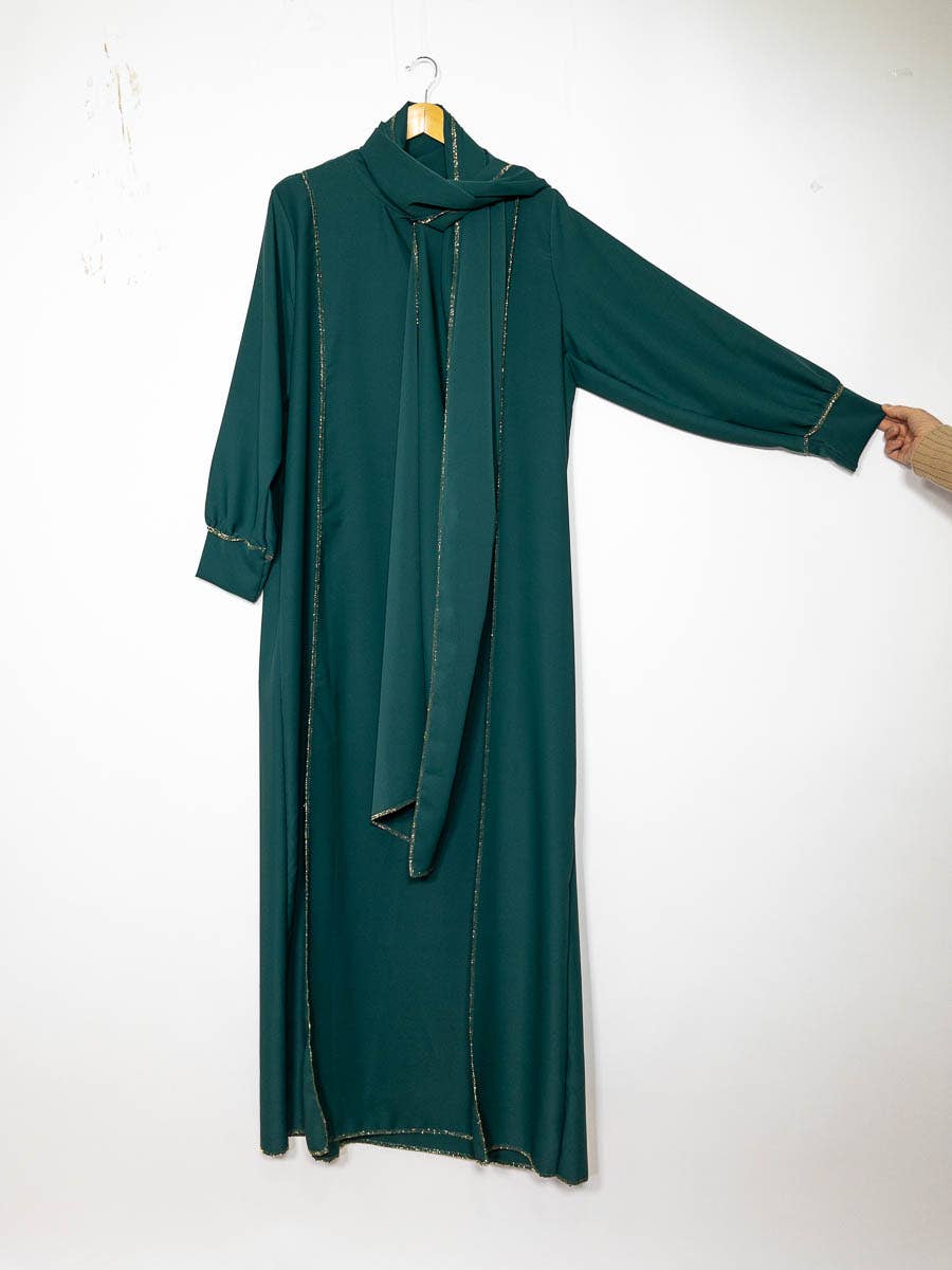 Medina silk prayer abaya