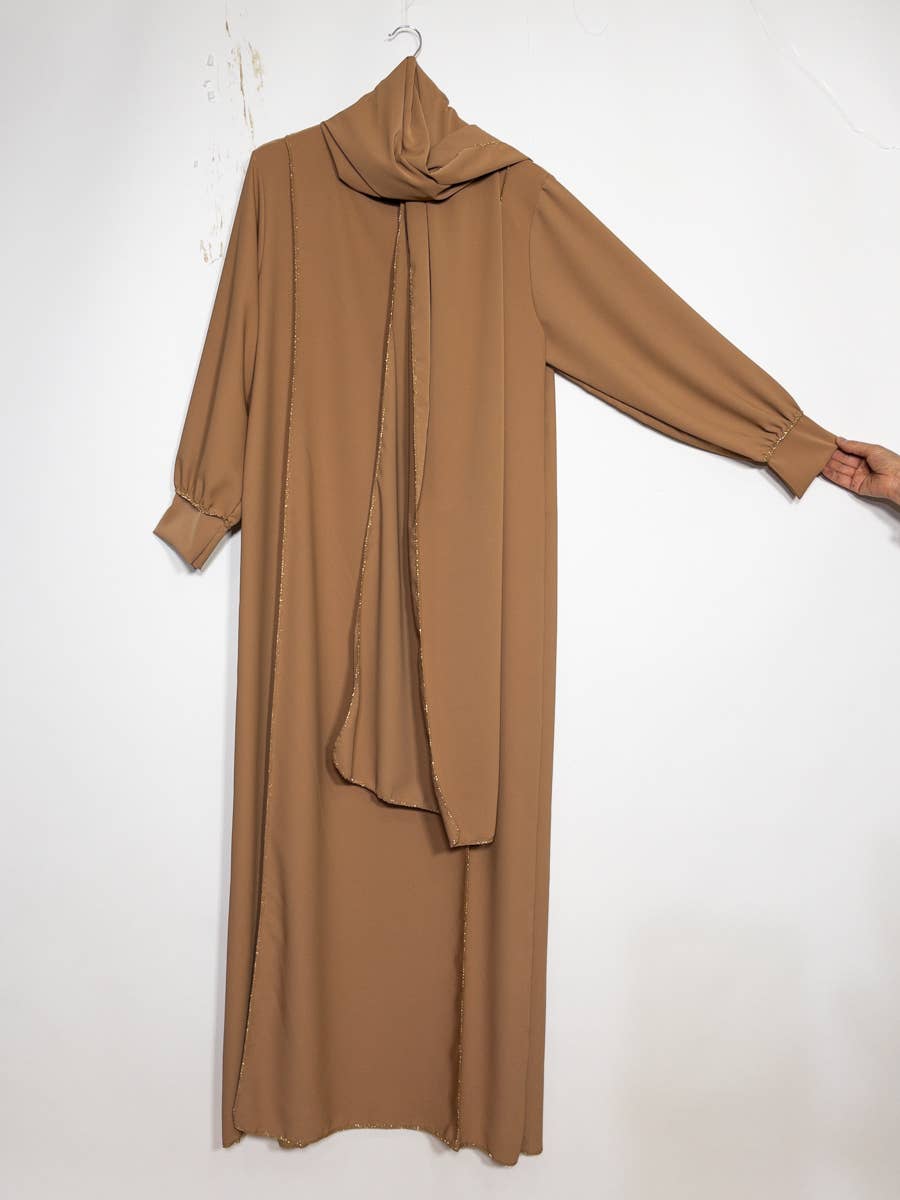 Medina silk prayer abaya