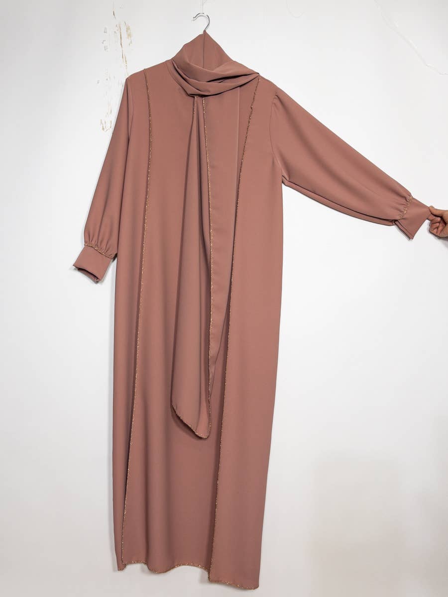 Medina silk prayer abaya