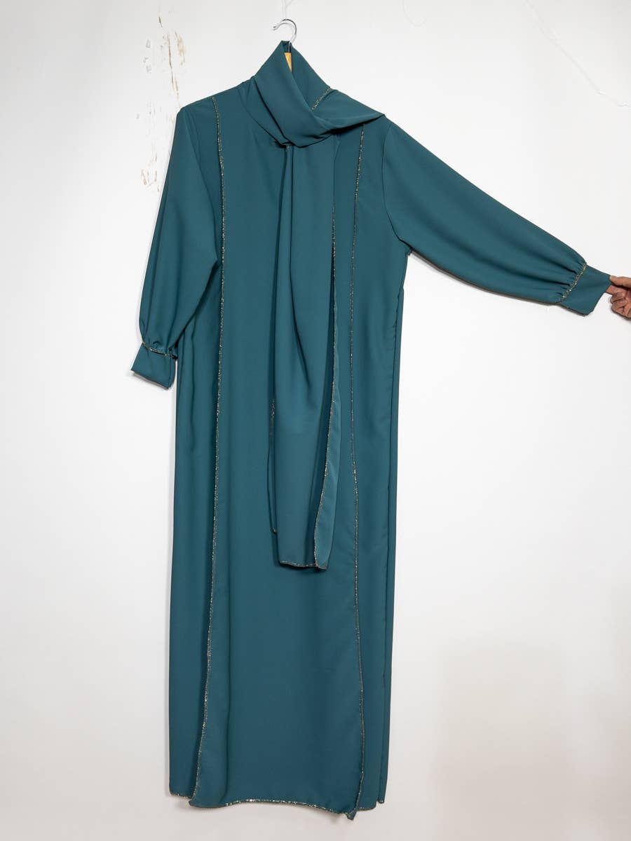 Medina silk prayer abaya