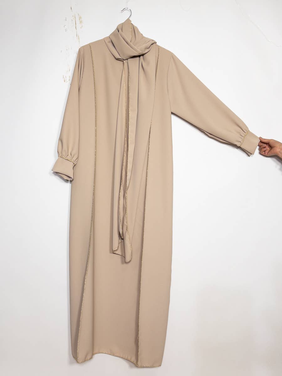 Medina silk prayer abaya