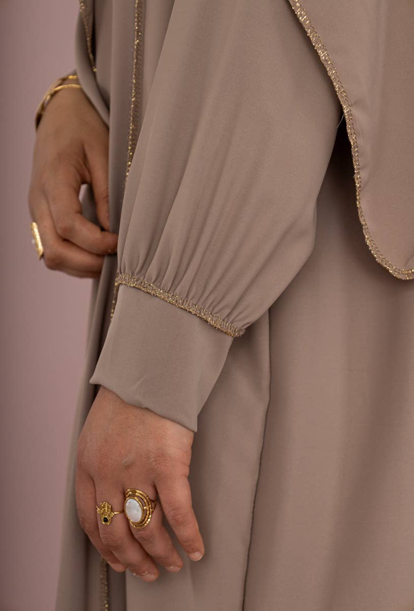 Medina silk prayer abaya