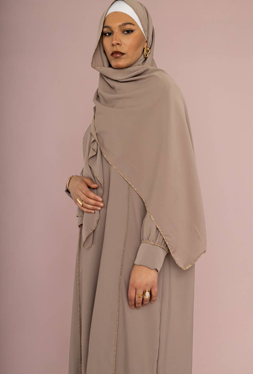 Medina silk prayer abaya