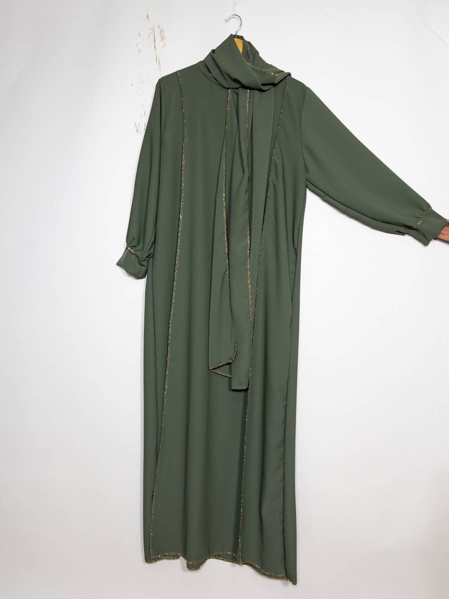 Medina silk prayer abaya