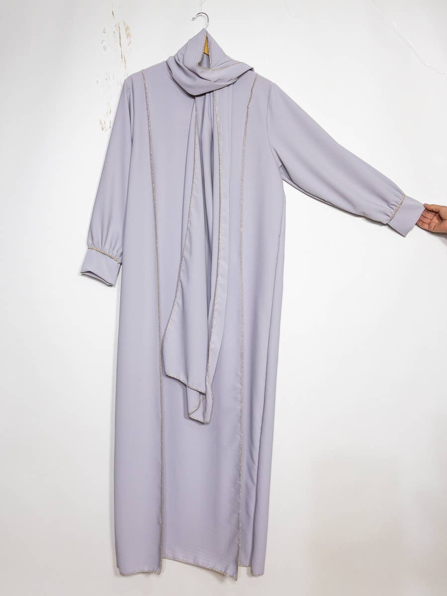 Medina silk prayer abaya