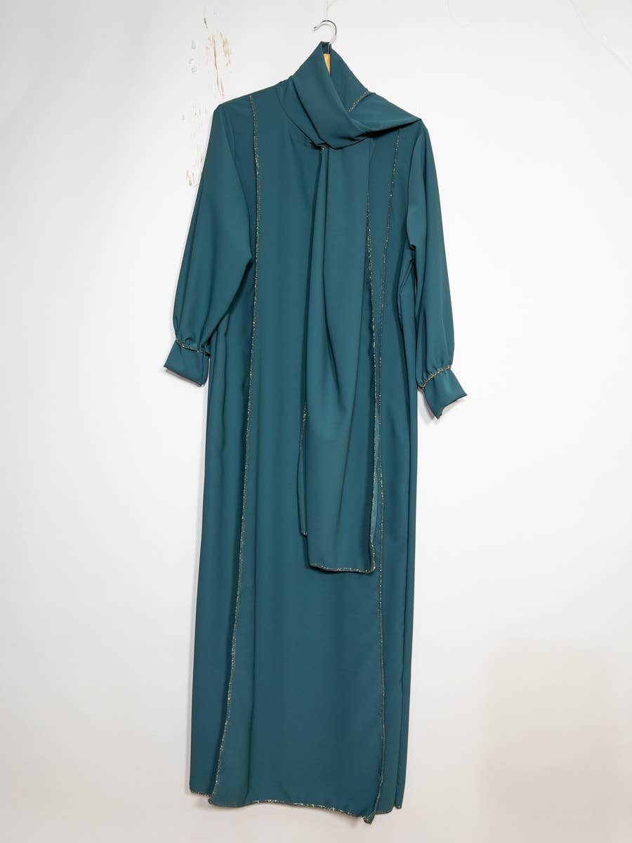 Medina silk prayer abaya