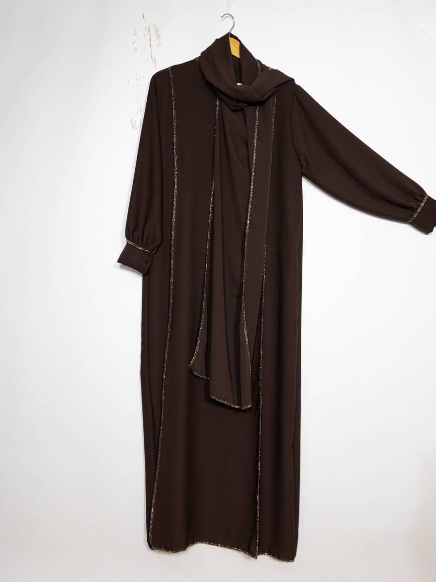 Medina silk prayer abaya