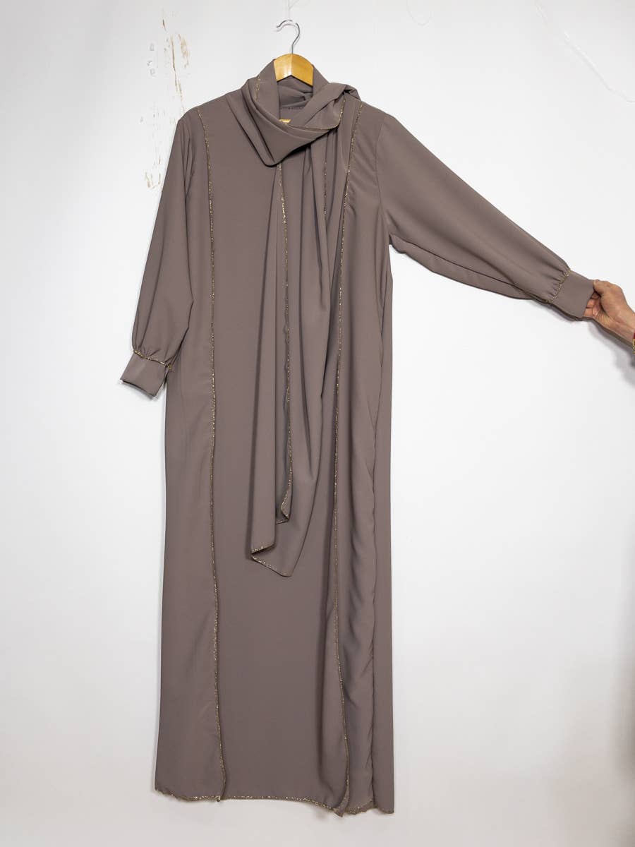 Medina silk prayer abaya