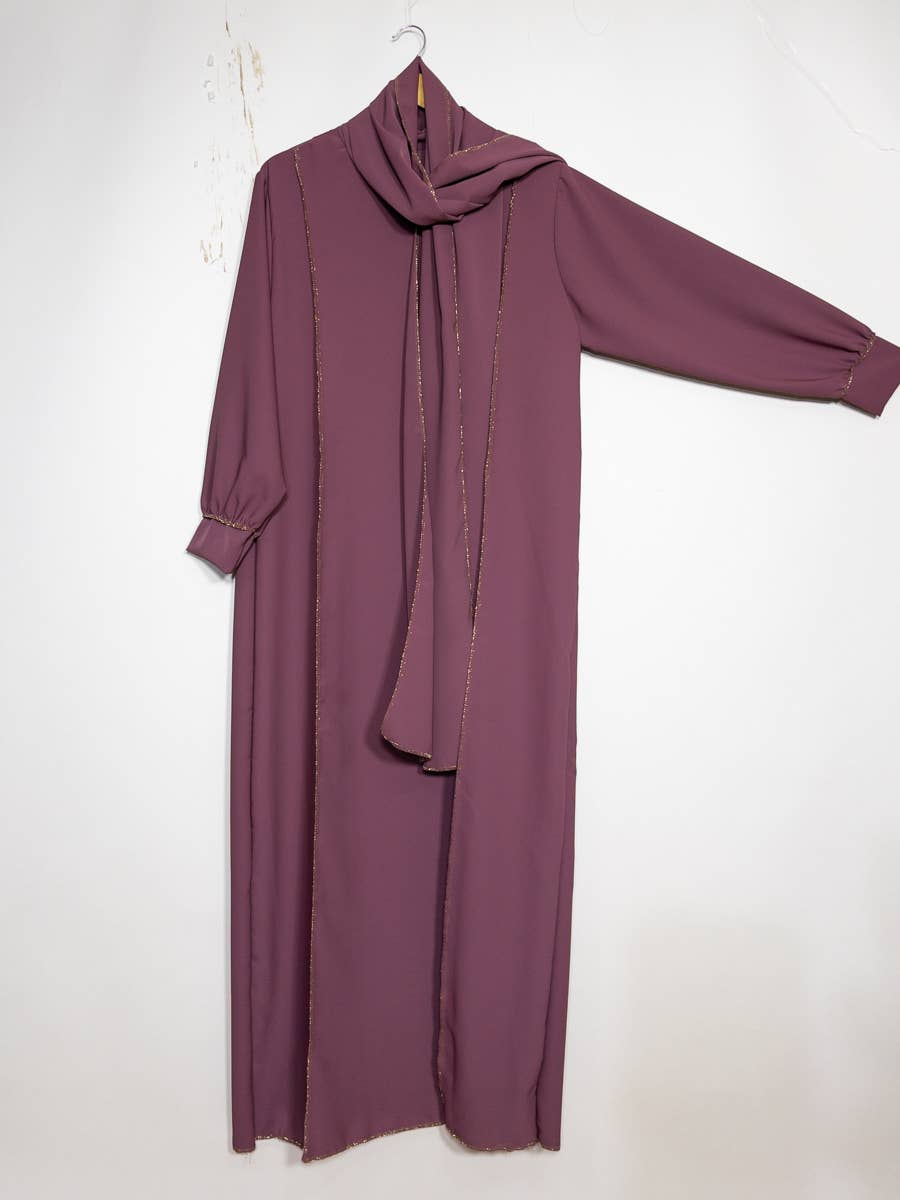 Medina silk prayer abaya