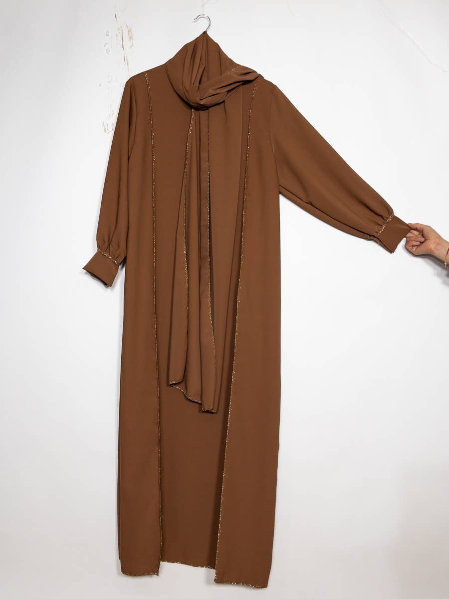 Medina silk prayer abaya